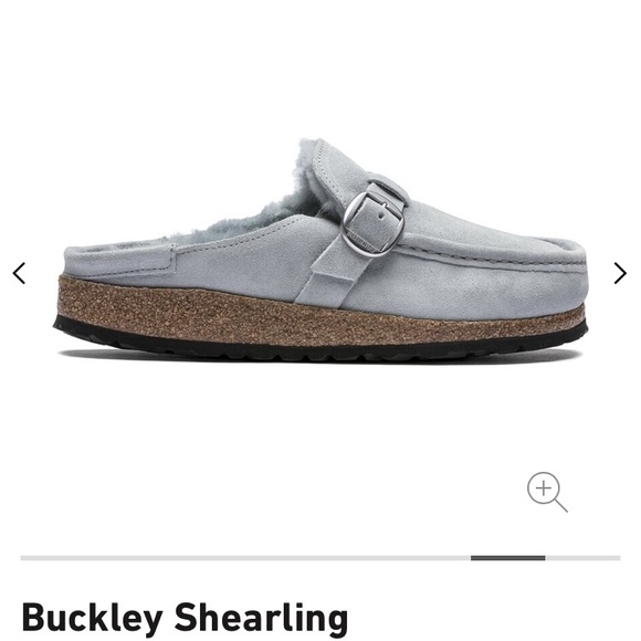 BIRKENSTOCK Buckley Shearling Suede Clogs NWT - Picture 9 of 15
